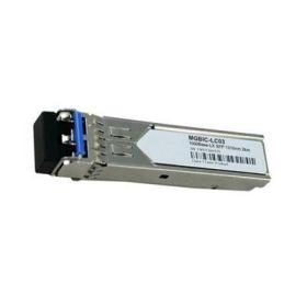 MGBIC-LC03 Enterasys 1Gbps 1000Base-LX Multi-mode Fiber 2km 1310nm Duplex LC Connector SFP (mini-GBIC) Transceiver Module (Refurbished)