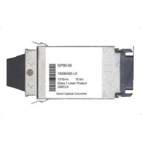 GPIM-09 Enterasys 1Gbps 1000Base-LX Single-mode Fiber 10km 1310nm Duplex SC Connector GBIC Transceiver Module (Refurbished)