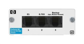 J8455A HP ProCurve Secure Router dl 1xE1+ G.703 Module 1 x E1 WAN Expansion Module