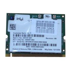 359107-001 HP 11Mbps IEEE 802.11a/b/g Mini PCI WLAN Wireless Network Card