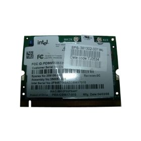 381302R-001 HP Mini PCI IEEE 11MBps 802.11b/g Wireless LAN (WLAN) Network Interface Card