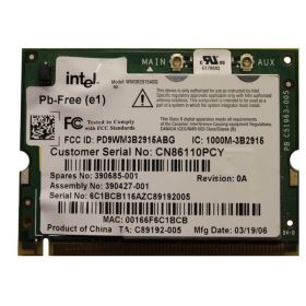 390427R-001 HP Mini PCI 54G 802.11a/b/g High Speed Wireless LAN (WLAN) Network Interface Card for HP NC6220/NC6230 Notebooks