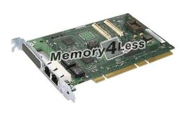 010555-001 HP Dual-Ports RJ-45 100Mbps 10Base-T/100Base-TX Fast Ethernet PCI Network Adapter