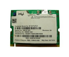 350057-002 HP 11Mbps IEEE 802.11b/g Mini PCI WLAN Wireless Network Card