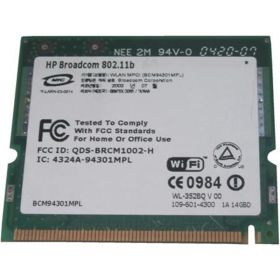 348997-001 HP Mini PCI IEEE 11MBps 802.11b Wireless LAN (WLAN) Network Interface Card