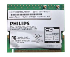 91P7301 IBM 54Mbps IEEE 802.11a/b/g Mini-PCI Wi-Fi Adapter for ThinkPad R40