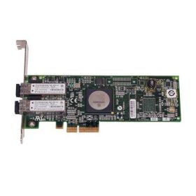 42C2072-02 IBM Dual-Ports LC 4Gbps Fibre Channel PCI Express x4 Low Profile Host Bus Network Adapter by Emulex