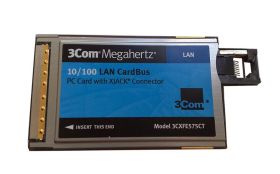09N3701 IBM 3 Com 10/100 LAN Cardbus PC Card w XJacK