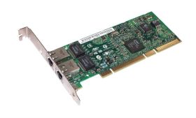 C49769-002 Intel PRO/1000 MT Dual-Ports RJ-45 1Gbps 10Base-T/100Base-TX/1000Base-T Gigabit Ethernet PCI-X Server Network Adapter
