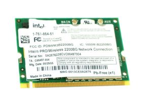 D10709-004 Intel PRO/Wireless 2200BG 2.4GHz 54Mbps IEEE 802.11b/g Mini PCI Type 3B Wireless Network Adapter