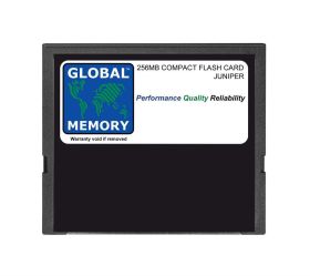JX-CF-256M-S Juniper 256MB CompactFlash Card (Refurbished)