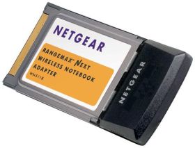 WN511B NetGear RangeMax Next CardBus 802.11b/g/n Wireless Notebook Adapter