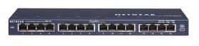 GS116 NetGear ProSafe 16-Ports RJ-45 10/100/1000Mbps Gigabit Ethernet Unmanaged Switch (Refurbished)