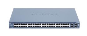 GS748TR100NASKIT NetGear ProSafe 48-Ports 10/100/1000Mbps RJ45 Gigabit Ethernet Smart Switch (Refurbished)