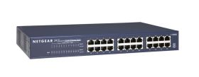 JGS524NA NetGear ProSafe 24-Ports RJ-45 10/100/1000Mbps Gigabit Ethernet Layer 2 Unmanaged Switch (Refurbished)