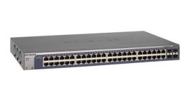 GS748TR-100NAS NetGear ProSafe 48-Ports 10/100/1000Mbps Gigabit Smart Switch (Refurbished)