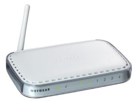 WGR614NAR NetGear 5-Port (4x 10/100Mbps LAN and 1x 10/100MBps WAN Port) 54Mbps Wireless G54 Router (Refurbished)