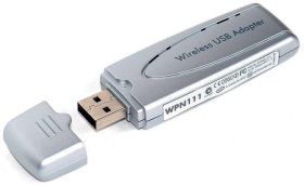 WPN111NA NetGear RangeMax 108Mbps 802.11b/g Wireless Hi-Speed USB 2.0 Adapter (Refurbished)