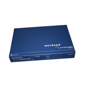FS308 Netgear Fast Ethernet Switch 8 x 10/100Base-TX LAN (Refurbished)