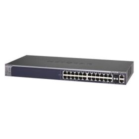 FSM7226RS-100NAS NetGear ProSafe Feature Rich 24-Ports 10/100Mbps Layer 2 Managed Stackable Switch (Refurbished)