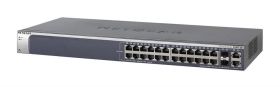 FSM726E NetGear ProSafe 24-Ports 10/100Mbps Layer 2 Managed Switch With 2 Gigabit Ports (Refurbished)
