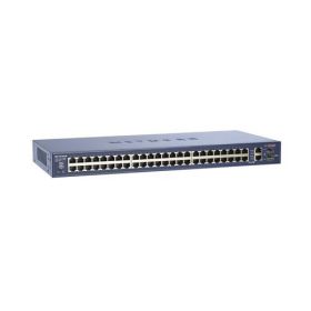 FS750T2EU NetGear ProSafe 48-Ports 10/100Mbps Smart Switch with 2 Gigabit Ports (Refurbished)