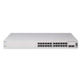 AL1001E04-GS Nortel Federal TAA. Gigabit Ethernet Routing Switch 5510-24T with 24-Ports SFP 10/100/1000 Ports plus 2 fiber mini-GBIC Ports including a 1.5 Foot Stacking Cable (Refurbished)
