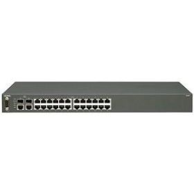 AL2500E01-E6 Nortel Ethernet Routing Switch 2526T with 24-Ports Fast Ethernet 10/100 ports- 2 Combo SFP with Power cord (Refurbished)