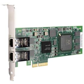 QLE4062C-E Qlogic Dual-Ports RJ-45 Copper 1Gbps Gigabit Ethernet ISCSI PCI Express Host Bus Network Adapter