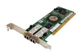 FC5010709-00-B Qlogic 2GB 133MHz PCI-X Dual Channel Fibre Channel Host Bus Adapter