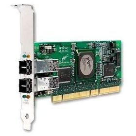 QCP2342-CK QLogic SANblade Dual Port 66MHz 2-Port Multi-Mode Optic CompactPCI with 2 External SFF LC Host Bus Adapter (HBA)