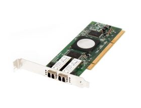 QLA2462CKBIN1 QLogic SANblade Dual-Ports LC 4Gbps Fibre Channel PCI-X Host Bus Network Adapter