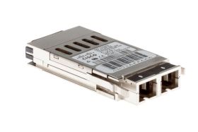 WS-G5484-F Cisco 1Gbps 1000Base-SX Multi-mode Fiber 550m 850nm Duplex SC Connector GBIC Transceiver Module