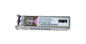 CWDM-SFP-1490-RF Cisco 1Gbps 1000Base-CWDM Single-mode Fiber 80km 1490nm Duplex LC Connector SFP Transceiver Module (Refurbished)