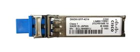 DWDM-SFP-4214-RF Cisco 1Gbps 1000Base-DWDM Single-mode Fiber 80km 1542.14nm Duplex LC Connector SFP Transceiver Module (Refurbished)