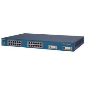 WS-C3550-24-FX-SMI Cisco Catalyst 3550-24 24-Ports RJ-45 100Base-FX Fast Ethernet D-Sub DB-9 Desktop L3 Switch with 2 x GBIC Ports (Refurbished)