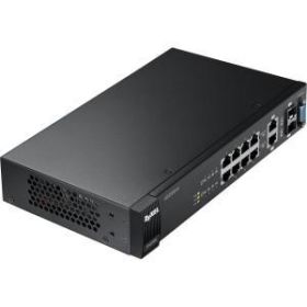 GS2200-8 Zyxel 8-Ports GbE L2 Switch 8 Ports Manageable 10 x RJ-45 2 x Expansion Slots 10/100/1000Base-T Desktop (Refurbished)
