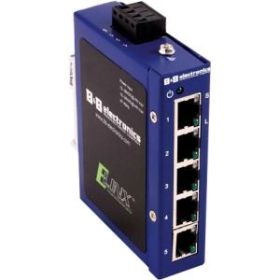 ESW105 B&B Elinx Ethernet Switch 5 Ports 5 x RJ-45 10/100Base-TX (Refurbished)