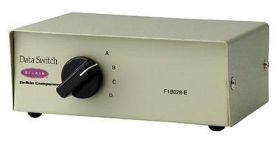F1B028E Belkin 4 Position Universal Manual Box Switch (Refurbished)