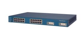 WS-C3524-XL-A Cisco Catalyst 3524XL 24-Ports 10/100 Switch with 2 GBIC-Based Gigabit Ethernet Slots (Enterprise Edition) (Refurbished)
