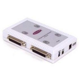 F1U117 Belkin 4-Port Compact Parallel AutoSwitch 1 x DB-25 Female 4 x DB-25 Female (Refurbished)
