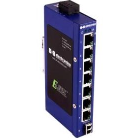 ESW108-SL B&B Elinx Ethernet Switch 8-Ports 8 x RJ-45 10/100Base-FX, 10/100Base-TX (Refurbished)