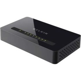 F4G0800 Belkin 8-Ports Network Ethernet Switch (Refurbished)