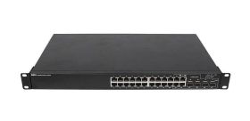 550976773 Dell Powerconnect 5424 24-Port SFP 10/100/1000Base-T PoE+ Manageable Layer 2 Rack-mountable Gigabit Ethernet Switch (Refurbished)