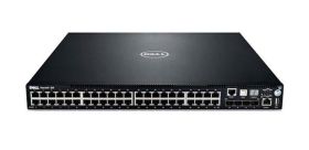 PXXFV Dell Force10 S55n 48-Ports SFP 10/100/1000Base-T Manageable Layer 3 Rack-mountable Gigabit Ethernet Switch (Refurbished)