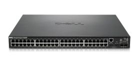 PCT5548P Dell Powerconnect 5548p 48-Ports SFP+ 10/100/1000Base-T PoE Manageable Layer 3 Rack-mountable Gigabit Ethernet Switch (Refurbished)