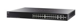 SRW224G4P-K9-NA-OB Cisco 24-Ports 10/100 POE 2-Port 10/100/1000 Ethernet Switch (Refurbished)