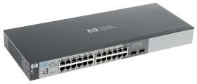 J9450AB HP Procurve 1810-24G 24-Ports 10/100/1000Base-T RJ-45 Manageable Layer2 Rack-mountable Ethernet Switch with 2x Shared SFP (mini-GBIC) Ports (Refurbished)