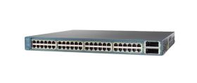 WS-C3560E-48PD-E Cisco Catalyst 3560E 48-Ports 10/100/1000Mbps POE 2 10GE(X2) 750W IPS Switch (Refurbished)