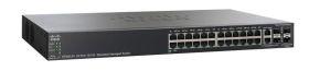 SF500-24 Cisco SF500 24-Ports 10/100 Stackable Managed Switch (Refurbished)
